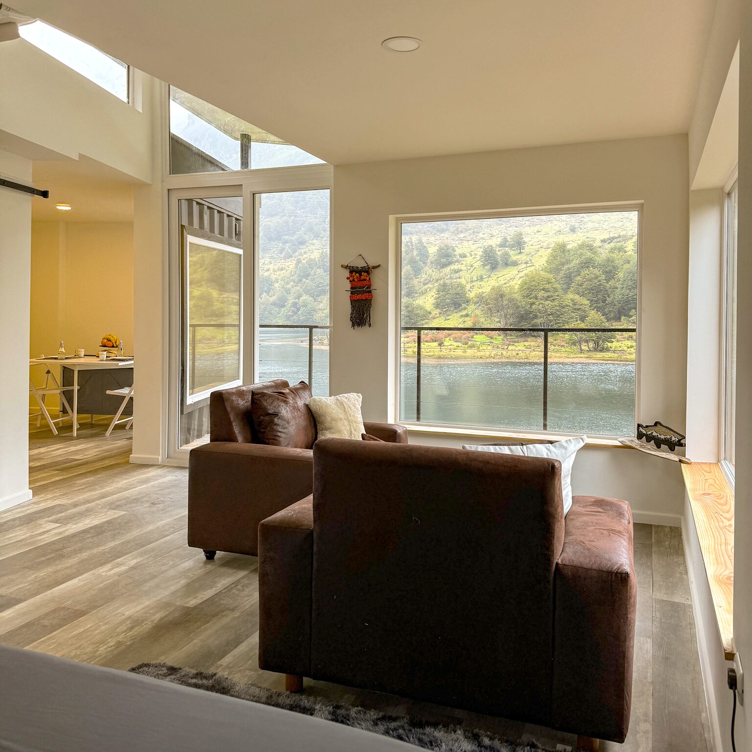 Lodge Sunset at the Eko Patagonia Cabins